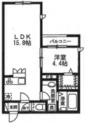 ルミエール神明町の物件間取画像